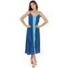 Isla Bonita By Sigris Dlhé šaty Dlhé Midi Šaty Modrá