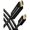 Axagon RVDM-HI14C2, Mini DisplayPort - HDMI 1.4 redukcia / kábel 1.8 m, 4K/30Hz (RVDM-HI14C2)