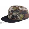 Troy Lee Designs Slice Snapback šiltovka, camo green/black