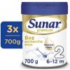 SUNAR Premium 2 3 x 700 g