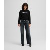 DŽÍNSY KARL LAGERFELD JEANS KLJ MR RELAXED DENIM WASHED BLUE BLACK