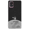 Picasee silikónový prehľadný obal pre Samsung Galaxy A71 A715F - Astronaut