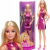 Barbie modelka lesklé šaty so srdiečkom HYT88
