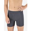 EcoBamboo Bambusové boxerky s dlhšou nohavičkou a širokou gumou EcoBamboo 74160P - Tmavosivá M/L