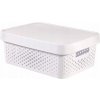Curver Box INFINITY DOTS 11L - bílý