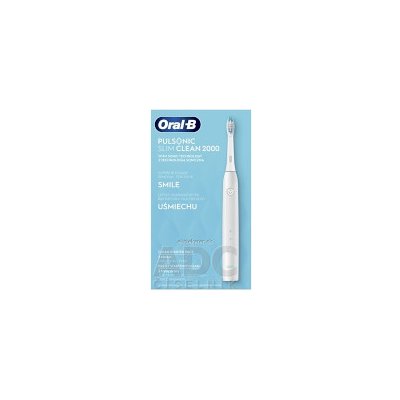Oral-B PULSONIC SLIM CLEAN 2000 White sonická zubná kefka 1x1 ks