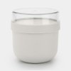 Brabantia Miska na obed svetlo šedá MAKE & TAKE 500 ml