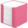 Blok kocka nelepená Herlitz Color Blocking 90x90x90mm indonézska ružová