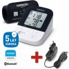 Tlakomer OMRON M4 Intelli IT bluetooth pripojením +ZDROJ (SET), 5 rokov záruka (2195)