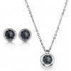 Swarovski e. set náhrdelník a náušnice, Little Joy čierny co1211