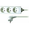 Prodlužovací kabel Solight prodlužovací přívod, 3 zásuvky, bílý, 3m (PP03)