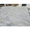 1 Mramor Alexandria dlažba 30 cm x 15 cm x 3 cm - sekané hrany