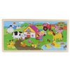Drevené puzzle Farma 96ks