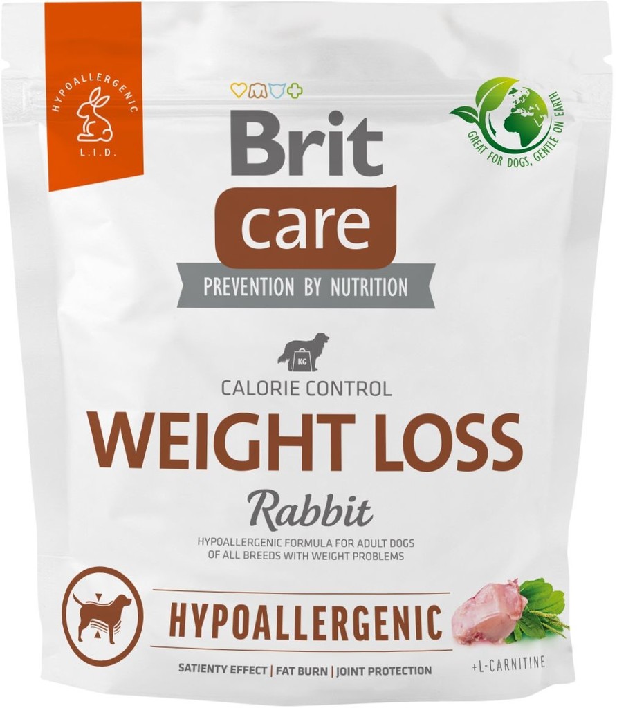 Brit Care Hypoallergenic Weight Loss Rabbit 1 kg