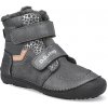 D.D.Step DETSKÉ ZIMNÉ BAREFOOT TOPÁNKY 063 BLACK