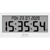 Biele digitálne hodiny s češtinou LAVVU MODIG riadené rádiovým signálom LCX0010