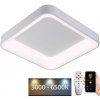 NEDES | LED Stmievateľné stropné svietidlo LED/45W/230V 3000-6500K biela + diaľkové ovládanie | ND4085