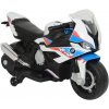 Mamido elektrická motorka BMW S1000RR bielo-modrá