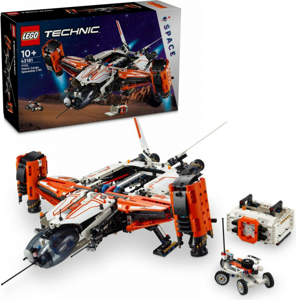 LEGO® 42181 VTOL Vesmírna loď na prepravu ťažkého nákladu