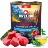 Konzerva Ontario Adult hovädzie pate s príchuťou spiruliny 800g