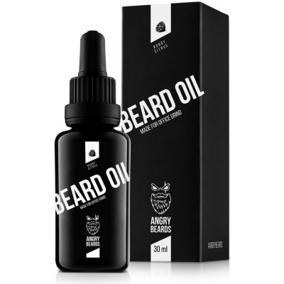 Angry Beards Olej na bradu a fúzy 30 ml 30 ml Bobby Citrus