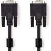 Nedis CCGB59000BK20 - Kabel VGA | VGA Zástrčka - VGA Zástrčka | 2 m | Černá barva