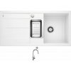 Blanco METRA 6 S biela s excentrom 513046 + Blanco MIDA-S chróm 521454