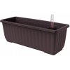Plastia Samozavlažovací truhlík Siesta LUX čokoláda 60 cm