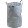 KELA Taška na bielizeň Fay filc svetlo šedá 50,0cm 33,0cm