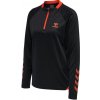 Hummel | hmlGG12 ACTION HALF ZIP SWEAT WOMAN | čierna| S