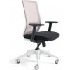 Kancelárska ergonomická stolička S30 — látka, viac farieb Bez podhlavníka Červená