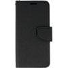 TopQ Knižkové puzdro pre Samsung Galaxy S25 Edge čierne