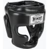 Boxerská prilba WINDY Genuine Leather black