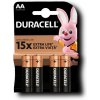 Vyplašto Alkalická batéria AA Duracell Basic 4x - 5000394076952