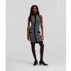 Karl Lagerfeld Boucle Knit Dress čierna
