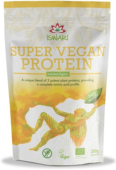 Iswari Super VEGAN Proteín BIO 250g