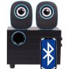 Sada reproduktorov 2.0 ELP T60 30 W, čierna