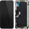 Apple iPhone XS Max čierny TFT LCD displej s dotykovým panelom a predným rámom