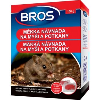 Bros Na myši a potkany mäkká návnada 150 g