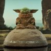 Diamond Star Wars: The Mandalorian Milestones - Seeing Stone Grogu Statue, Sleva viz popisek