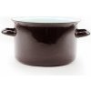 BELIS/SFINX Smaltovaný hrniec STANDARD hnedý 18 cm, 2,6 l