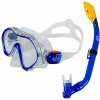 ACRA Detská šnorchlovacia súprava 2 v 1, modrá