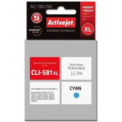 Activejet Canon CLI-581CXL - kompatibilný