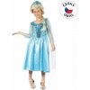 Kostým MaDe Šaty na karneval - Ľadová princezná, 110 - 120 cm (8590756860635)