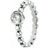 Elements silver Strieborný prsteň CZ krištáľ R3457C