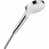 Hansgrohe Crometta Ručná sprcha, EcoSmart 9 /min, biela/chróm 26333400-HG