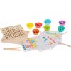 Vzdelávacia sada Montessori vzdelávacia guličková mozaika 77 ks (5903039725294)