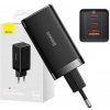 BASEUS GaN5 Pro rýchlonabíjací adaptér 2x USB-C + USB-A 65W CCGP120201, čierna