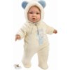 Llorens 14207 BABY ENZO - realistická bábika bábätko s mäkkým látkovým telom - 42 cm MA4-14207