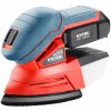 Brúska deltová vibračná aku Share20V, 1x 2Ah, základňa 135×95mm, EXTOL PREMIUM